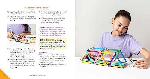 Awesome Engineering Activities for Kids: 50+ Exciting STEAM Projects to Design and Build (Awesome STEAM Activities for Kids) - WoodArtSupply