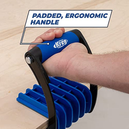 Kreg Panel Carrier - Easily Carry Plywood Boards & Large Panels - Ergonomic Grip - Woodworking Tools & Accessories