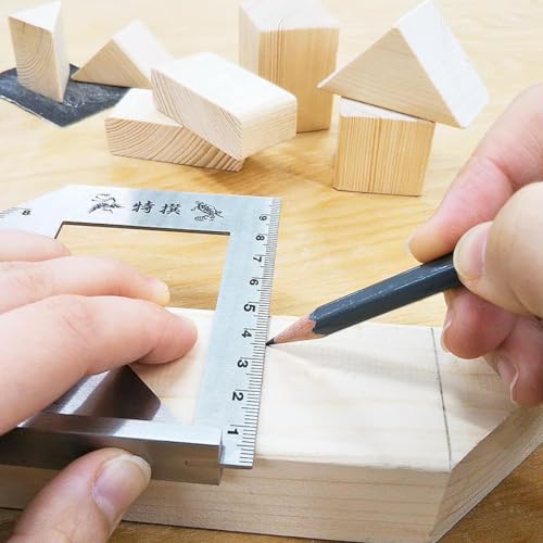 Shinwa Sokutei ANGLE SCRIBING SQUARE (62081) (Japan Import) Shinwa Sokutei