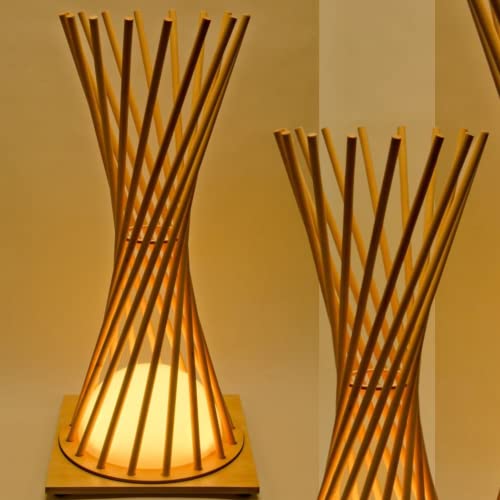 200PCS Wood Dowel Rods 12 inch – Unfinished Wood Dowels 1/4 x 12 Inch Unfinished Wood for Crafting Wood Craft Sticks Wooden Dowels for Crafts Balsa YARRD