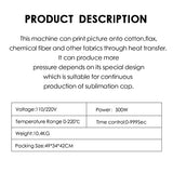 MAIKESUB Hat Heat Press Machine 6x3.2Inch Curved Element Cap Heat Press Clamshell Design Heat Press for Hats Rigid Steel Frame No Stick Digital LCD MAIKESUB