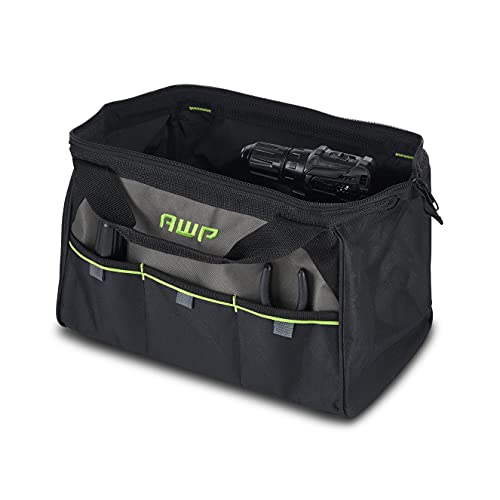 AWP 15 Inch Tool Bag with Apex Handle Design, Compact Size, Water-Resistant Construction AWP