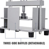 VEVOR Book Press Machine 12X8.6 inch for A4 Sized Papers, Flatting Machine 10cm Thickness Steel Frame Manual Bookbinding Press Machine Papermaking VEVOR