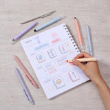 Mr. Pen- Bible Highlighters and Pens No Bleed, 8 Pack, Pastel, Gel Highlighters, Bible Pens No Bleed Through, Bible Highlighters No Bleed, Bible Mr. Pen