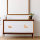 Qunclay Wooden Animal Cabinet Knobs Decorative Wood Dresser Knobs with Screws Dresser Pulls Wood Marine Woodland Animals Knobs Furniture Knobs Qunclay