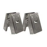 2-Piece Heavy Duty Sawhorse Brackets with 400Lb / 180Kg Capacity (One Pair), TARP-TL-02 ucostore