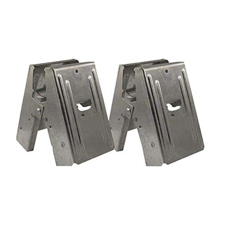 2-Piece Heavy Duty Sawhorse Brackets with 400Lb / 180Kg Capacity (One Pair), TARP-TL-02 ucostore