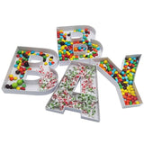BABY Shower Cardboard Letter Fillable Sweet Chocolate Charcuterie Box (8 INCH)… WoodArtSupply