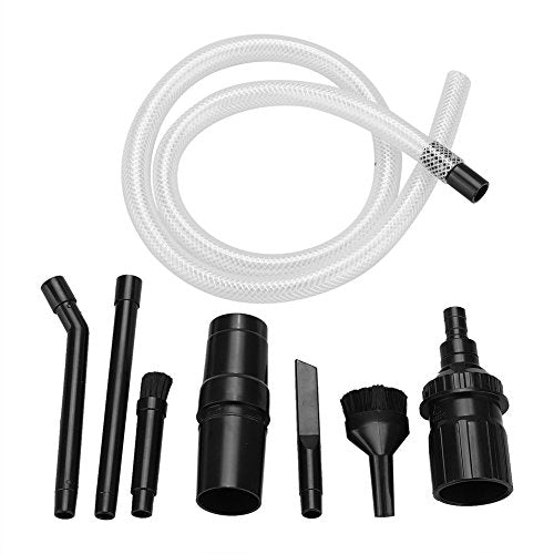 Zerone Micro Vacuum Attachment,Shop Vac Accessories 9Pcs/Set Car Vehicle Kit Universal Vacuum Cleaner Attachments Flexible Dust Tool,Vacuum - WoodArtSupply