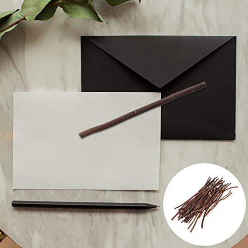 Didiseaon Handmade DIY Forest Branch Natural Twig DIY Decors, Sticks for Crafting Twigs, Natural Tree Bark Rustic Home Decor (40pcs) Didiseaon