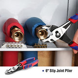 WORKPRO 35-Piece Tools Set, General Household Tool Kit with Storage Toolbox, Basic Tool Set for Home, Garage, Apartment, Dorm, New House, Back to WORKPRO