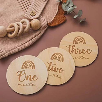 14Pcs Wood Circles for Crafts Unfinished Round Wood Sign Blank Wooden Discs for DIY Crafts Painting Wedding Christmas Decoration