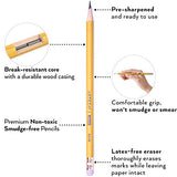 ARTEZA #2 Pencils in Bulk (180 Pack) – Pre-Sharpened, High Precision Writing Tools with Latex-Free Erasers - Essential for School, Office, Art and - WoodArtSupply