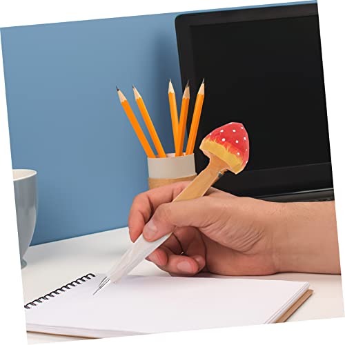 Operitacx Wooden Engraving Pen Ink Stripe Writing Pen Prizes Exchange Pens School Classroom Pens Easter Gift Pen Wood Ballpoint Pens Wood Gifts Operitacx