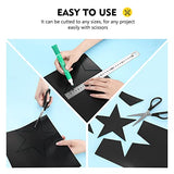 Magicfly Magnet Adhesive Sheets 8 x 10 Inch, 15 Pack Flexible Magnetic Sheets for Photos, Crafts and Die Storage, Easy Peel & Stick Magicfly