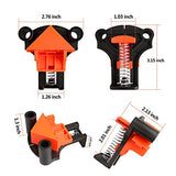 60/90/120 Degree Corner Clamp,Pro Carson Clamps for Woodworking,Adjustable Single Handle Spring Loaded Right Angle Clamp,Tool Gift for Men Father Batidora