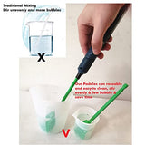 Resin Mixer Paddles,12 PCS Drill Mixing Attachment,Reusable Paint Mixer for Drill, epoxy drill paddles drill mixer Drill Attachment Resin Molds RF REENFAYA