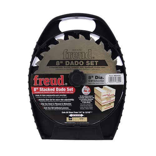 Freud SD208S: 8" Pro Dado Set - WoodArtSupply