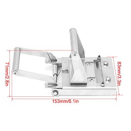 Protable End Cutter Edge Banding Trimmer End Banding Cutter Woodworking Tools for Straight Round Finished - WoodArtSupply