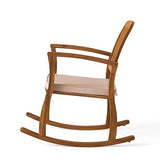 Christopher Knight Home Selma Acacia Rocking Chair with Cushion, Teak Finish Christopher Knight Home
