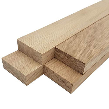 White Oak Lumber 3/4" x 2" (4pcs) (3/4" x 2" x 12")