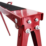 TOMAX Folding Sawhorse Height Adjustable 440lb Weight Capacity Single Pack TOMAX