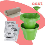 Cast, Paint & Plant Kit for Kids & Teens - Birthday Gift Ideas for Girls & Boys Age 8-14 Year Old Tween Girl Christmas - STEM Teenage Crafts Gifts Dan&Darci