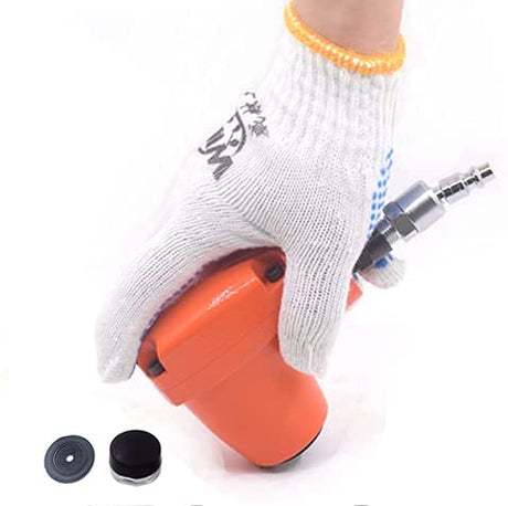 Mini Air Palm Hammer Automatic Hammers Auto Handheld Pneumatic Knocking Hammer Little Hammer 1000 Stroke with Medium Hard Plastic Hammer Tip for Body Jitterbug