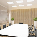 Olanglab Wood Slat Wall Panels, 2 Pack Wood Slats for Wall, 94.48"x 12.59"x 0.82" Each, 3D Wall Panels for Interior Wall Decor, (Warm Oak) Olanglab