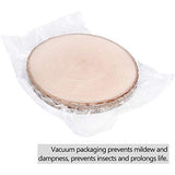 KINGCRAFT 4 Pack Large Natural Wood Slices Round Rustic Slabs Unfinished Wood Sanded 8"-10" for Wedding Centerpiece Table Birthday Party Baby Shower Kingcraft