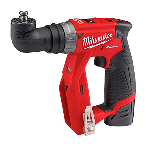 Milwaukee 2505-22 M12 Fuel Installation Drill/Driver Kit, Compact, Forward/Reverse Switch, Keyless Chuck, LED Light, Variable Speed Milwaukee