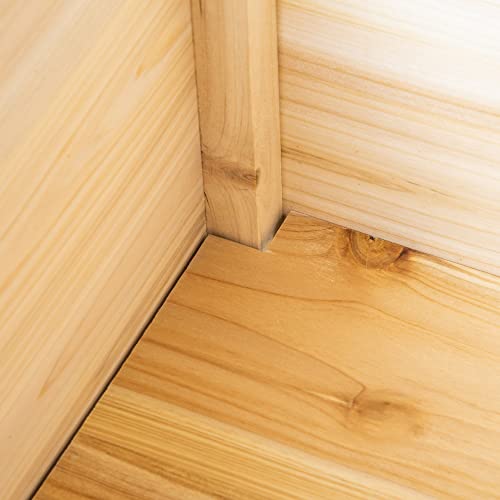 Outsunny Raised Garden Bed Set of 3, Wooden Elevated Planter Box with Legs and Bed Liner, for Backyard and Patio to Grow Vegetables, Herbs, and Outsunny