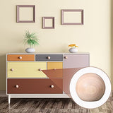 Jetec 30 Pcs Unfinished Wood Ball Knobs Pulls Handles Round Wood Knobs Cabinet Doors Unfinished Wooden Ball Knobs for Kitchen Cabinet Knobs Drawer Jetec