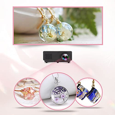 YIEHO 300g UV Resin Clear,Hard,Upgraded Crystal Clear Epoxy Resin Up Premixed UV Cure Resin for Craft Jewelry Making YIEHO