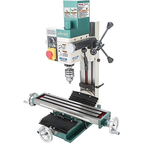 Grizzly G0781 3/4 hp Mill/Drill, 4 x 18" - WoodArtSupply