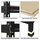 PrimeZone Storage Shelves 2 Pack 5 Tier Adjustable Garage Storage Shelving, Heavy Duty Metal Storage Utility Rack Shelf Unit for Warehouse Pantry PrimeZone