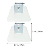 Bench Grinder Eye Shield, 6pcs Bench Grinder Guards Bench Grinders Kit Guard Eye Grinder Shield Bench Safety Replacement Included Screws Angle TEHAUX