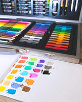 Art 101 Drawing, Skeetching, and Doodling Art Set, Assorted Colors, 111 Pieces (55111) Art 101 USA
