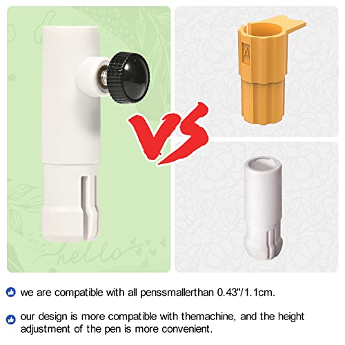 Hadwoer Pen Adapter Set for Explore Air 2/ Air 3/ Maker/Maker 3, 4PCS Pen Holders Can be Compatible and Replace the Original Pen Adapter, Compatible Hadwoer