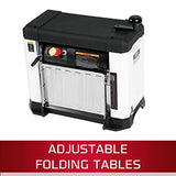 JET 13-Inch Benchtop Planer, Helical Style, 18/26 FPM, 1Ph 120V (JWP-13BT) Jet