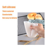 wugongshan 2 Pcs 250 ml/500 ml Silicone Measuring Cups, Silicone Reusable Mixing Pouring Measure Cups, Melt Stir Squeeze & Pour Measuring Cups for wugongshan