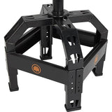 Northern Tool XL Series Oversized Adjustable Swivel Shop Stool with Backrest - Steel, 400-Lb. Capacity, 27 1/2 to 32in. Seat Height Northern Tool + Equipment