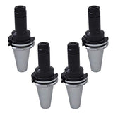 CAT40-ER16 Collet Chuck 4" Gage Length 4pcs New Tool Holder Set for CNC Engraving Machine and Milling Lathe Tool WFLNHB