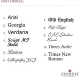 Executive Gift Shoppe - Personalized Pen and Pencil Set in Maple Wood - Wooden Pen and Pencil Case Gift Set with Complimentary Engraving Executive Gift Shoppe