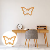 PartyKindom 1pc Wall Sticker Kids Decor Sculptures Home Decor Hawaiian Stickers Wooden Leaves Plant Wall Decor Tropical Leaves Coaster Unfinished PartyKindom