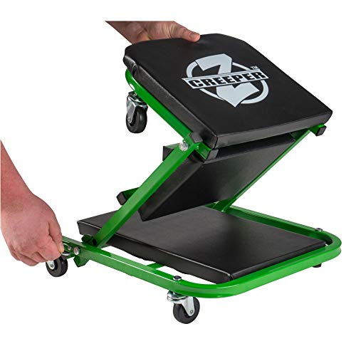 Pro-LifT C-2036DG Black/Green 300 Lbs Mechanic Creeper Pro-LifT