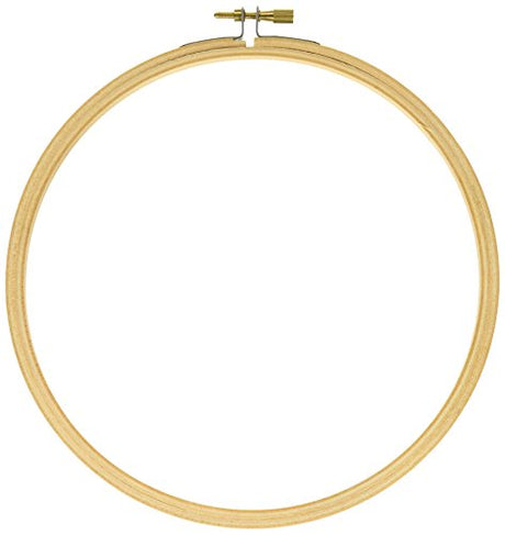 Darice 7" Wood Embroidery Hoop, 7", Natural Darice