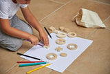 Inside Outside Wooden Shapes TickiT