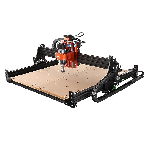 VEVOR CNC Router Machine, 300W, 3 Axis GRBL Control Wood Engraving Carving Milling Machine Kit, 400 x 400 x 75 mm / 15.7 x 15.7 x 2.95 in Working VEVOR