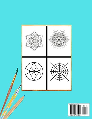 How to Paint Mandala Rocks Exercise Book: The Art of Stone Painting | Rock Painting Books for Adults with different Templates | Mandala rock painting Independently Published